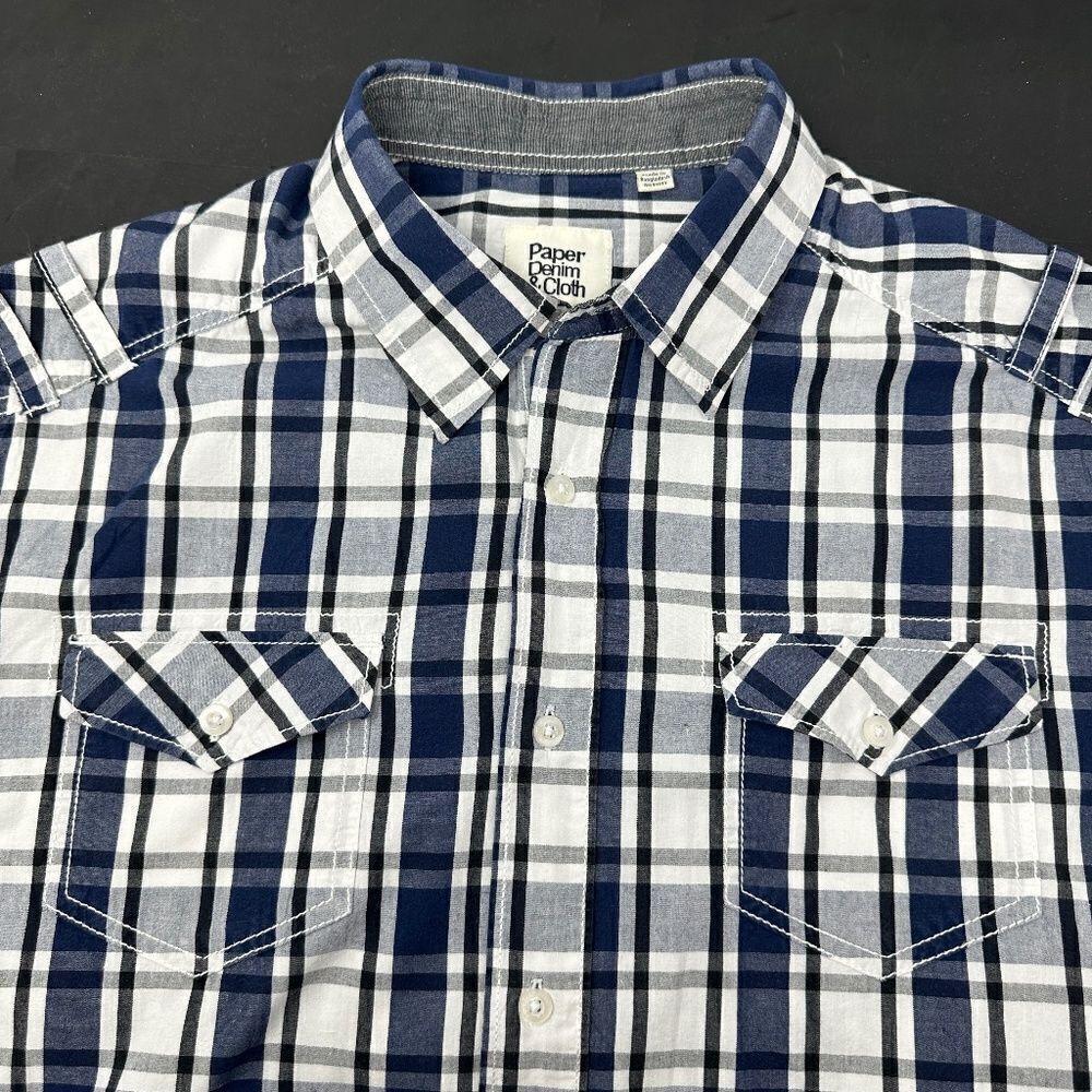Paper Denim & Cloth Mens Button-Down Shirt - Picture 2 of 14